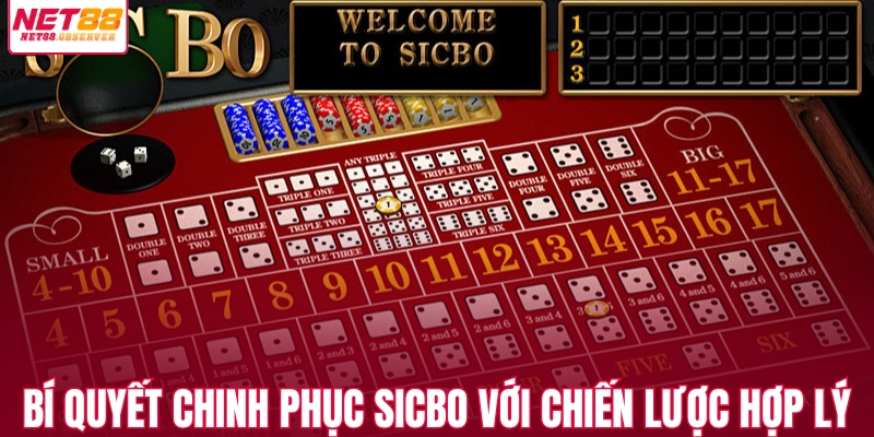 Bí quyết chinh phục Sicbo với chiến lược hợp lý