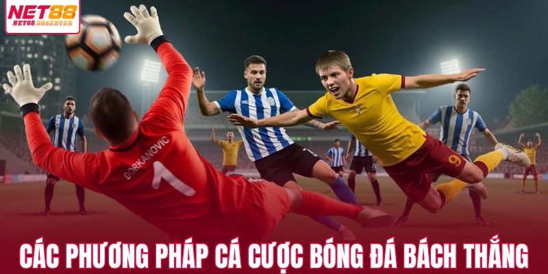 Các phương pháp cá cược bóng đá bách thắng