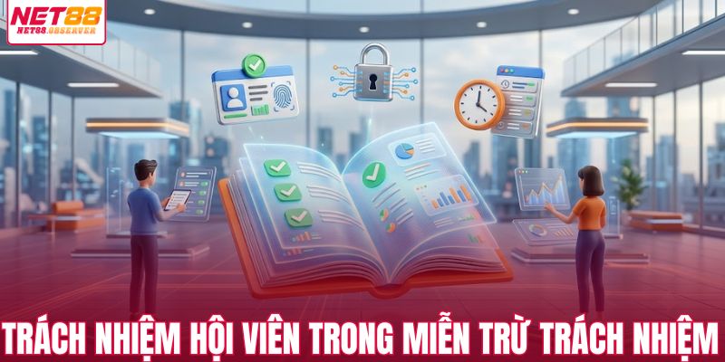 Trách nhiệm hội viên trong miễn trừ trách nhiệm NET88